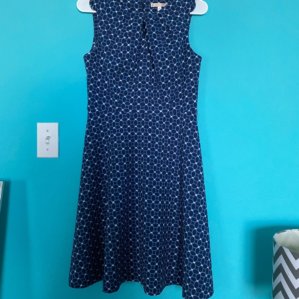Blue Multicolor Dress 🧵